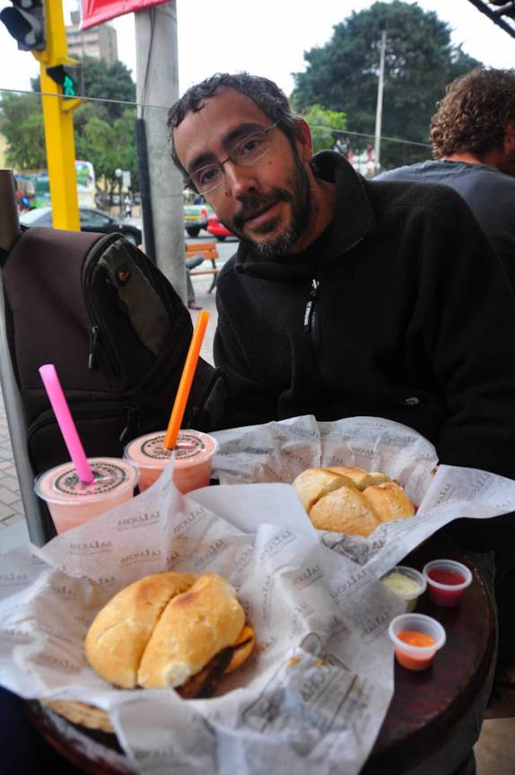 Deliciosa casa de sucos e sanduíches em Miraflores, em Lima - Peru